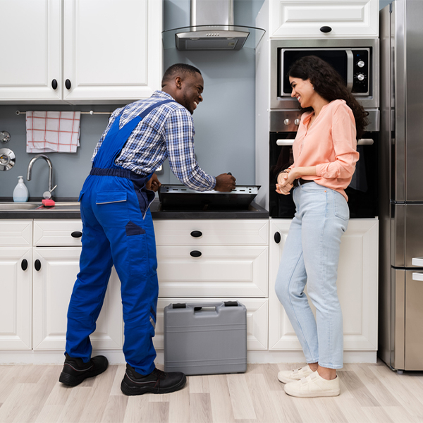 can you provide an estimate for cooktop repair before beginning any work in Tremont